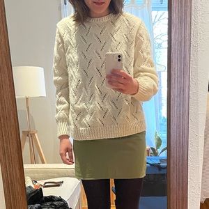 Vintage white sweater